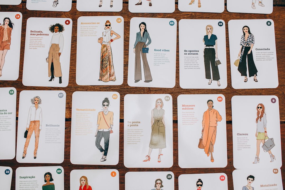 capsule wardrobe essentials cover illustration with modular outfit icons